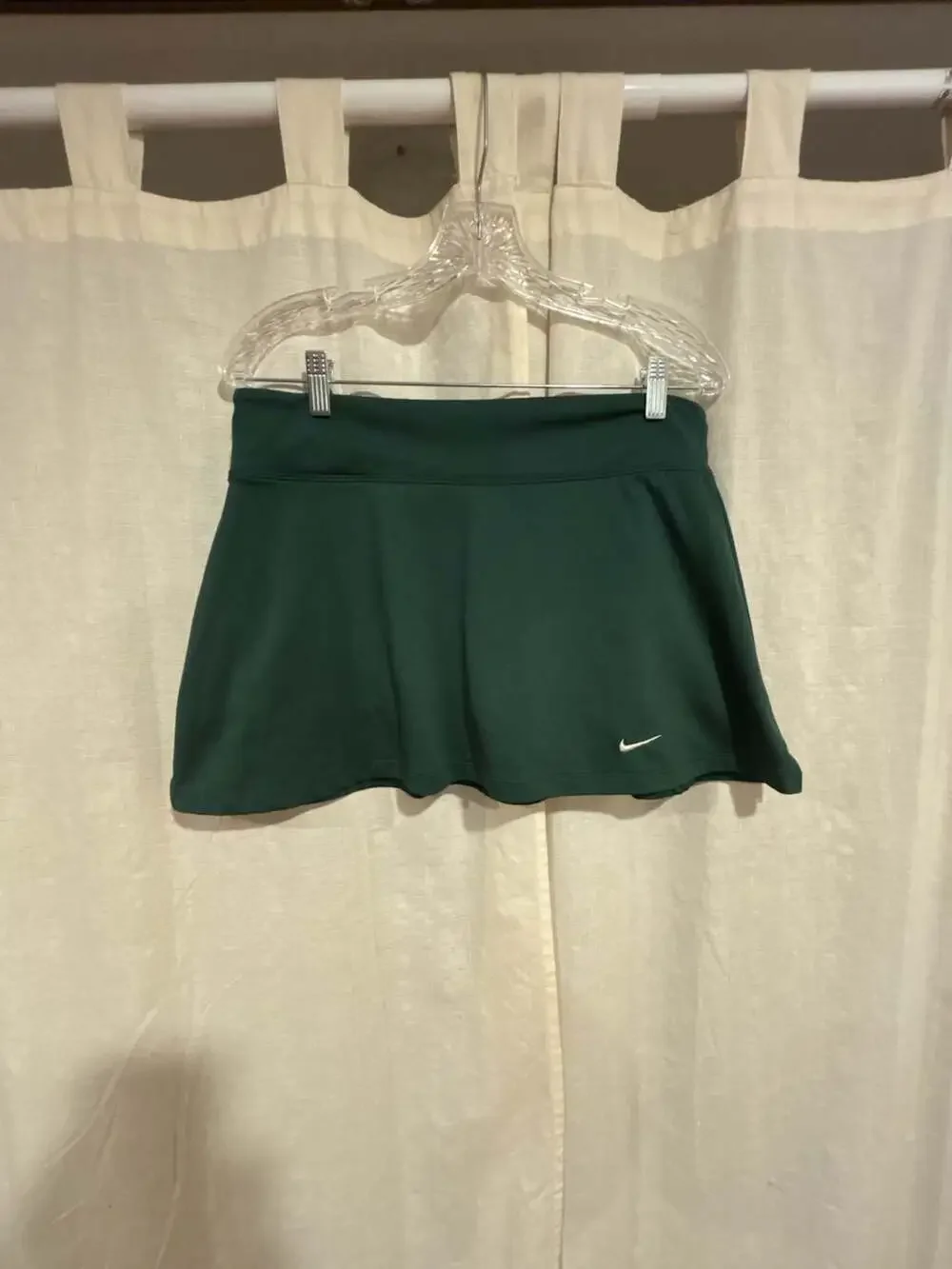Nike Women's Dri-FIT Athletic Tennis Skort, Forest Green, Size Large